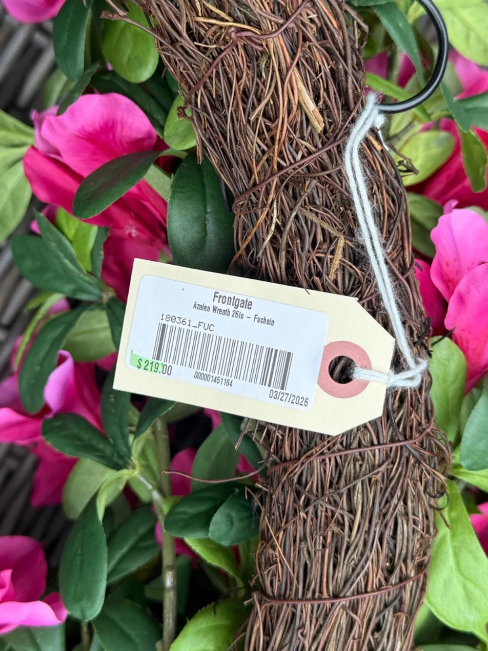 Frontgate Azalea Wreath - NWT